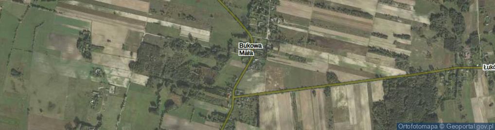 Zdjęcie satelitarne Bukowa Mała ul.